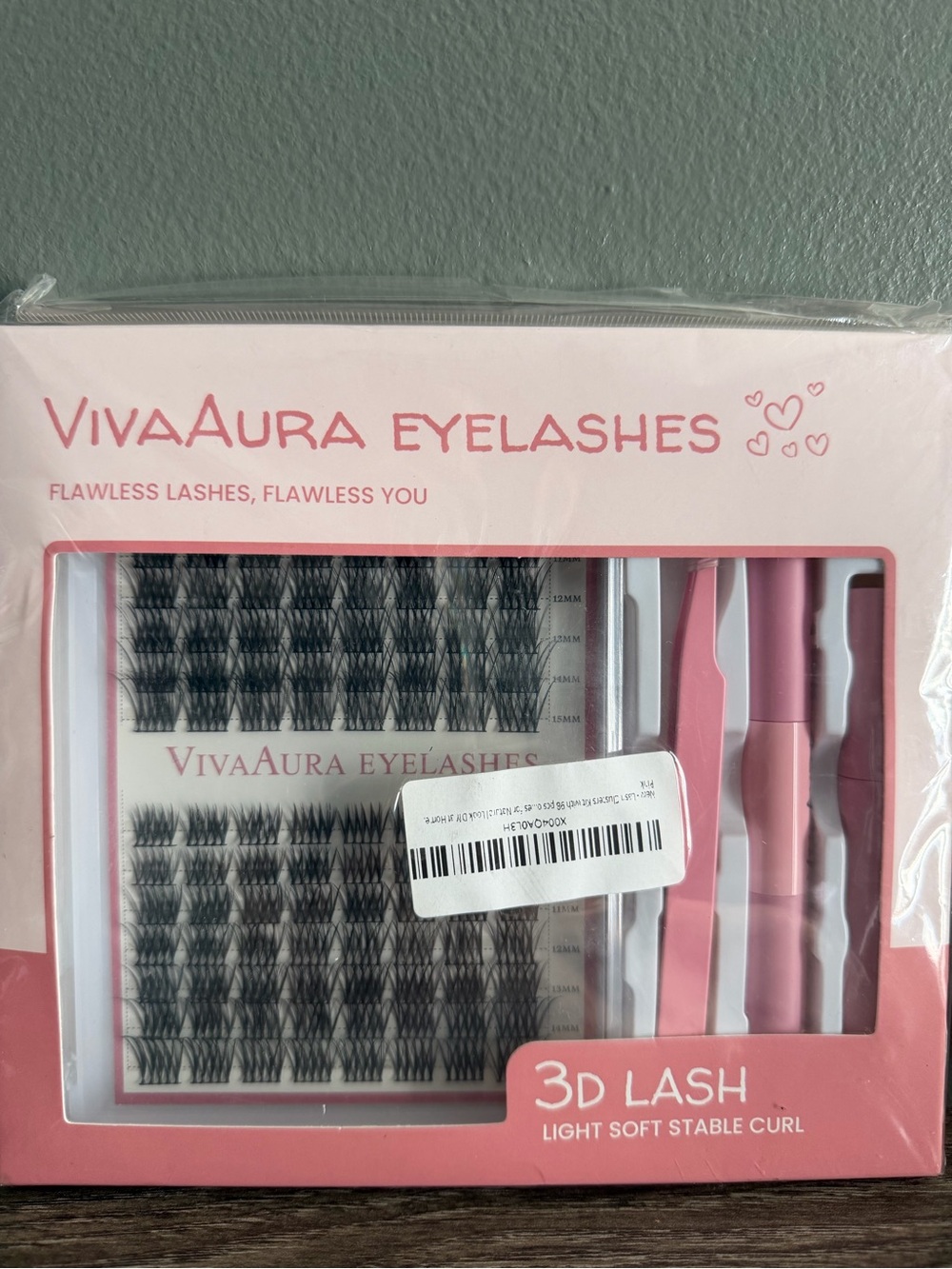3D Lash Light Soft Stable Curl Eyelashes Kit